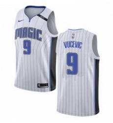 Womens Nike Orlando Magic 9 Nikola Vucevic Swingman NBA Jersey Association Edition