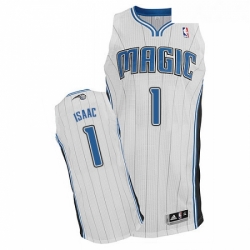 Youth Adidas Orlando Magic 1 Jonathan Isaac Authentic White Home NBA Jersey