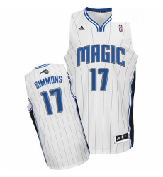 Youth Adidas Orlando Magic 17 Jonathon Simmons Swingman White Home NBA Jersey 