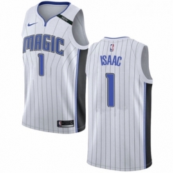 Youth Nike Orlando Magic 1 Jonathan Isaac Swingman NBA Jersey Association Edition