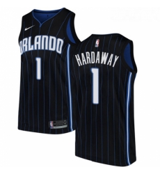 Youth Nike Orlando Magic 1 Penny Hardaway Authentic Black Alternate NBA Jersey Statement Edition