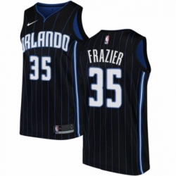 Youth Nike Orlando Magic 35 Melvin Frazier Swingman Black NBA Jersey Statement Edition 