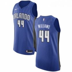 Youth Nike Orlando Magic 44 Jason Williams Authentic Royal Blue Road NBA Jersey Icon Edition