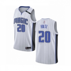 Youth Orlando Magic 20 Markelle Fultz Swingman White Basketball Jersey Association Edition 