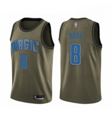 Youth Orlando Magic 8 Terrence Ross Swingman Green Salute to Service Basketball Jersey