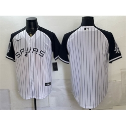 Men Philadelphia 76ers  LeBron James White Cool Base Stitched Baseball Jersey