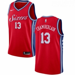 Mens Nike Philadelphia 76ers 13 Wilt Chamberlain Swingman Red Alternate NBA Jersey Statement Edition Mens Nike Philadelphia 76ers 13 Wilt Chamberlain Swingman Red Alternate NBA Jersey Statement Edition