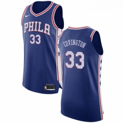 Mens Nike Philadelphia 76ers 33 Robert Covington Authentic Blue Road NBA Jersey Icon Edition Mens Nike Philadelphia 76ers 33 Robert Covington Authentic Blue Road NBA Jersey Icon Edition