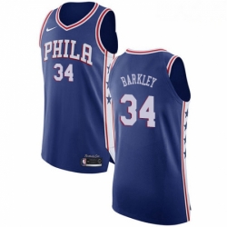 Mens Nike Philadelphia 76ers 34 Charles Barkley Authentic Blue Road NBA Jersey Icon Edition Mens Nike Philadelphia 76ers 34 Charles Barkley Authentic Blue Road NBA Jersey Icon Edition