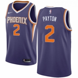 Mens Nike Phoenix Suns 2 Elfrid Payton Swingman Purple Road NBA Jersey Icon Edition 