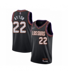 Suns 22 Deandre Ayton Black Basketball Swingman City Edition 2019 20 Jersey