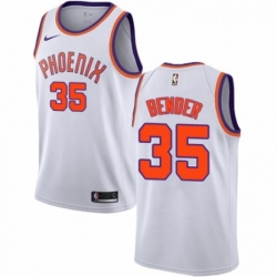 Womens Nike Phoenix Suns 35 Dragan Bender Swingman NBA Jersey Association Edition