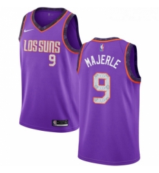 Womens Nike Phoenix Suns 9 Dan Majerle Swingman Purple NBA Jersey 2018 19 City Edition