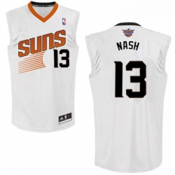 Youth Adidas Phoenix Suns 13 Steve Nash Swingman White Home NBA Jersey