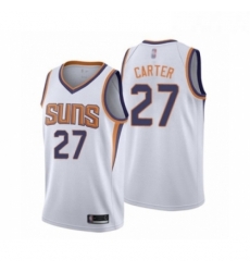 Youth Phoenix Suns 27 Jevon Carter Swingman White Basketball Jersey Association Edition 