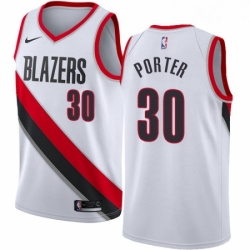 Youth Nike Portland Trail Blazers 30 Terry Porter Swingman White Home NBA Jersey Association Edition