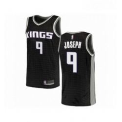 Youth Sacramento Kings 9 Cory Joseph Swingman Black Basketball Jersey Statement Edition