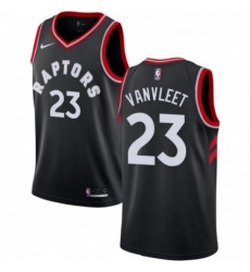 Womens Nike Toronto Raptors 23 Fred VanVleet Authentic Black NBA Jersey Statement Edition 