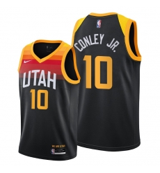 Jazz Mike Conley Jr. Black City New Uniform Jersey