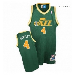 Mens Adidas Utah Jazz 4 Adrian Dantley Swingman Green Throwback NBA Jersey