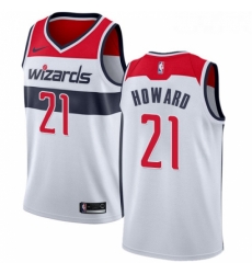 Womens Nike Washington Wizards 21 Dwight Howard Swingman White NBA Jersey Association Edition 