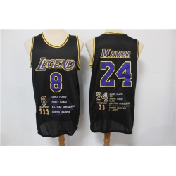 Los Angeles Lakers 8  2624 Kobe Bryant Black Nike Mamba Swingman Fashion Jersey Los Angeles Lakers 8  2624 Kobe Bryant Black Nike Mamba Swingman Fashion Jersey