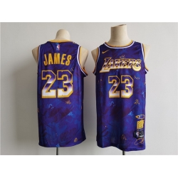 Men Los Angeles Lakers 23 James Purple Nike MVP rookie of the year select series 2021 NBA Jersey Men Los Angeles Lakers 23 James Purple Nike MVP rookie of the year select series 2021 NBA Jersey