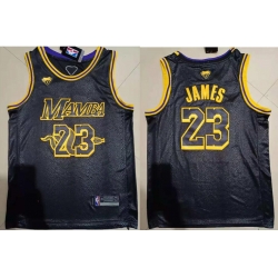 Men Los Angeles Lakers Lebron James 23 Black Big Mamba Edition NBA Jersey Men Los Angeles Lakers Lebron James 23 Black Big Mamba Edition NBA Jersey