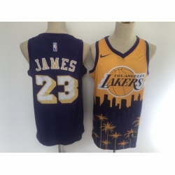 Men's Los Angeles Lakers #23 LeBron James Purple Salute To Service Stitched Basketbal Jersey Men's Los Angeles Lakers #23 LeBron James Purple Salute To Service Stitched Basketbal Jersey