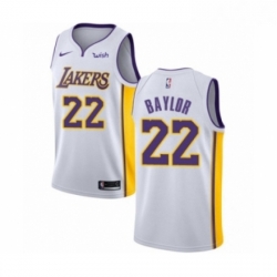 Womens Los Angeles Lakers 22 Elgin Baylor Authentic White Basketball Jersey Association Edition Womens Los Angeles Lakers 22 Elgin Baylor Authentic White Basketball Jersey Association Edition