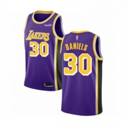 Womens Los Angeles Lakers 30 Troy Daniels Authentic Purple Basketball Jersey Statement Edition  Womens Los Angeles Lakers 30 Troy Daniels Authentic Purple Basketball Jersey Statement Edition