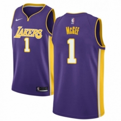Womens Nike Los Angeles Lakers 1 JaVale McGee Swingman Purple NBA Jersey Statement Edition  Womens Nike Los Angeles Lakers 1 JaVale McGee Swingman Purple NBA Jersey Statement Edition
