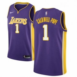 Womens Nike Los Angeles Lakers 1 Kentavious Caldwell Pope Authentic Purple NBA Jersey Icon Edition  Womens Nike Los Angeles Lakers 1 Kentavious Caldwell Pope Authentic Purple NBA Jersey Icon Edition