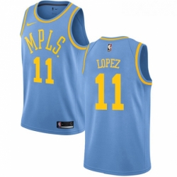 Womens Nike Los Angeles Lakers 11 Brook Lopez Swingman Blue Hardwood Classics NBA Jersey  Womens Nike Los Angeles Lakers 11 Brook Lopez Swingman Blue Hardwood Classics NBA Jersey