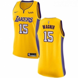 Womens Nike Los Angeles Lakers 15 Moritz Wagner Authentic Gold NBA Jersey Icon Edition  Womens Nike Los Angeles Lakers 15 Moritz Wagner Authentic Gold NBA Jersey Icon Edition