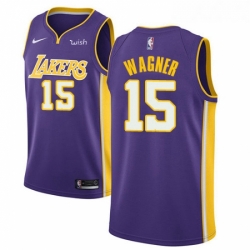 Womens Nike Los Angeles Lakers 15 Moritz Wagner Authentic Purple NBA Jersey Statement Edition  Womens Nike Los Angeles Lakers 15 Moritz Wagner Authentic Purple NBA Jersey Statement Edition