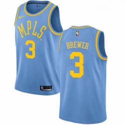 Womens Nike Los Angeles Lakers 3 Corey Brewer Authentic Blue Hardwood Classics NBA Jersey  Womens Nike Los Angeles Lakers 3 Corey Brewer Authentic Blue Hardwood Classics NBA Jersey