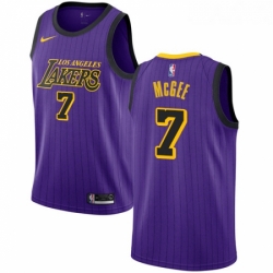 Womens Nike Los Angeles Lakers 7 JaVale McGee Swingman Purple NBA Jersey City Edition  Womens Nike Los Angeles Lakers 7 JaVale McGee Swingman Purple NBA Jersey City Edition