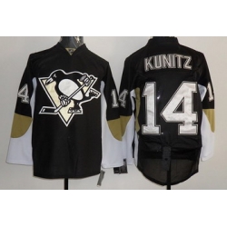 Pittsburgh Penguins 14 Chris Kunitz Black Jerseys