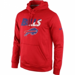 NFL Buffalo Bills Nike Kick Off Staff Performance Pullover Hoodie Red