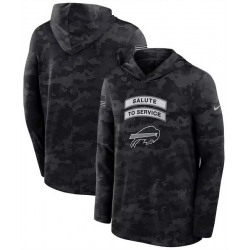 Men Dallas Cowboys Black 2026 Salute to Service Sideline Lightweight HoodieDri FIT Long Sleeve Top
