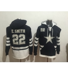 Men Nike Dallas Cowboys Emmitt Smith 22 NFL Winter Thick Hoodie