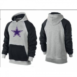 NFL Mens Nike Dallas Cowboys Logo Pullover Hoodie GreyNavy