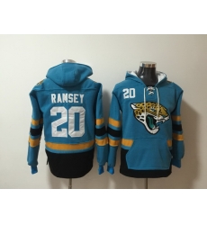 Men Nike Jacksonville Jaguars Jalen Ramsey 20 NFL Winter Thick Hoodie