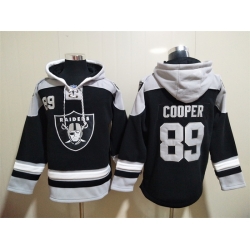 Los Angeles Raiders Sitched Pullover Hoodie #89 89 Amari Cooper