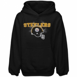 NFL Pittsburgh Steelers Preschool Scribble Time Hoodie Black