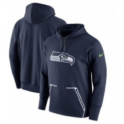 NFL Seattle Seahawks Nike Champ Drive Vapor Speed Pullover Hoodie College Navy