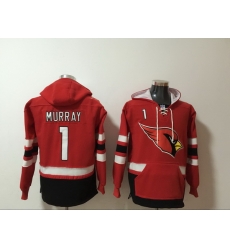 Men Nike Arizona Cardinals Kyler Murray 1 NFL Winter Thick Hoodie