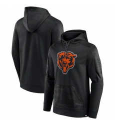 Men Chicago Bears Black On The Ball Pullover Hoodie