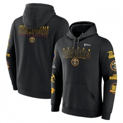 Men Denver Nuggets Black 2023 Xtra Innings Pullover Hoodie